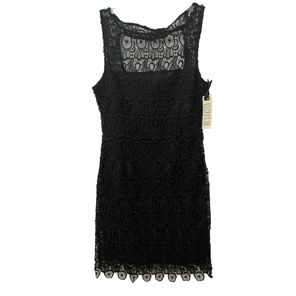 BB Dakota Dresses & Skirts - NWT BB Dakota Size 8 Black Lace Open Back Sleeveless Dress Special Occasion